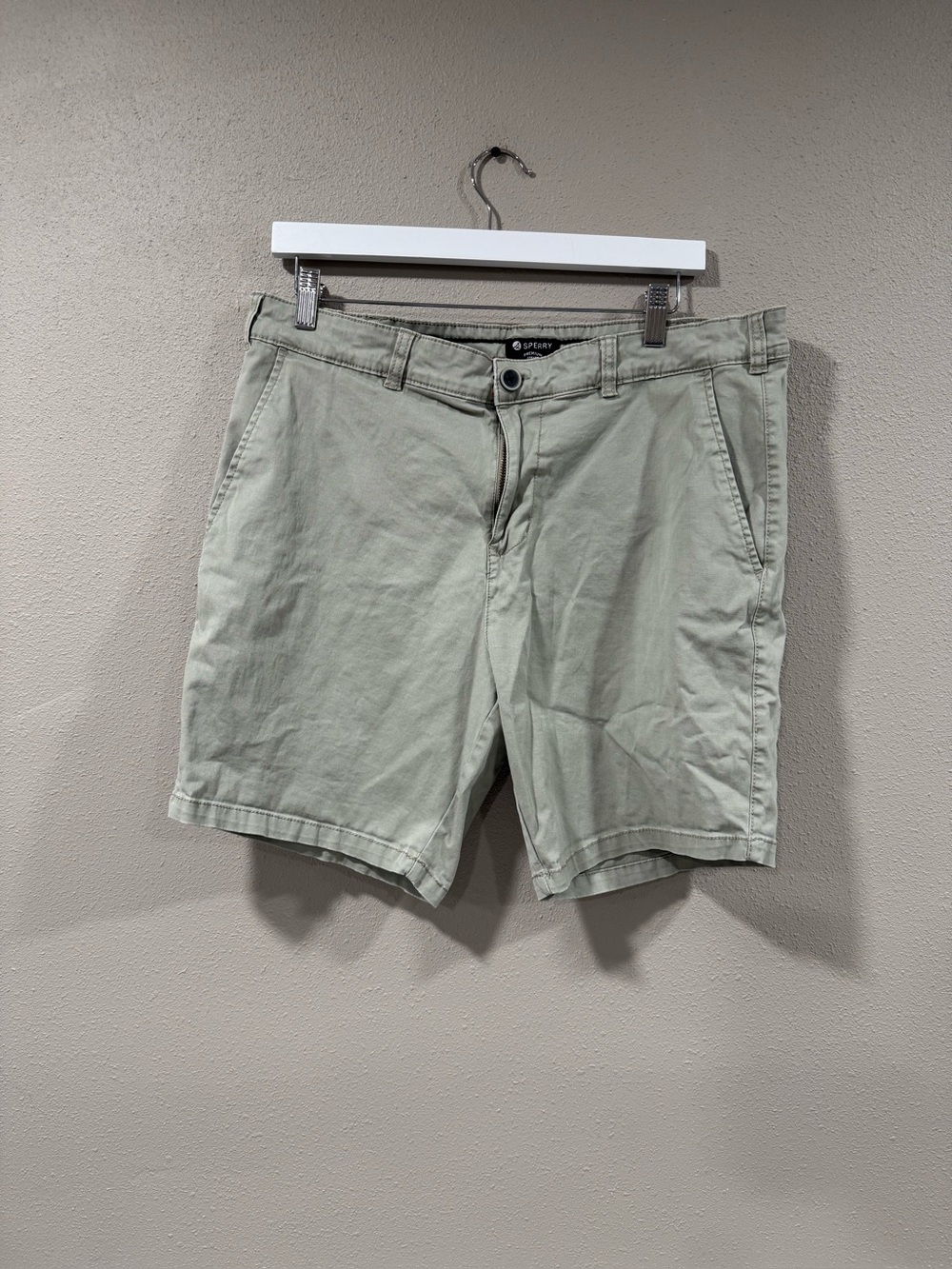 Sperry Light Sage Casual Shorts